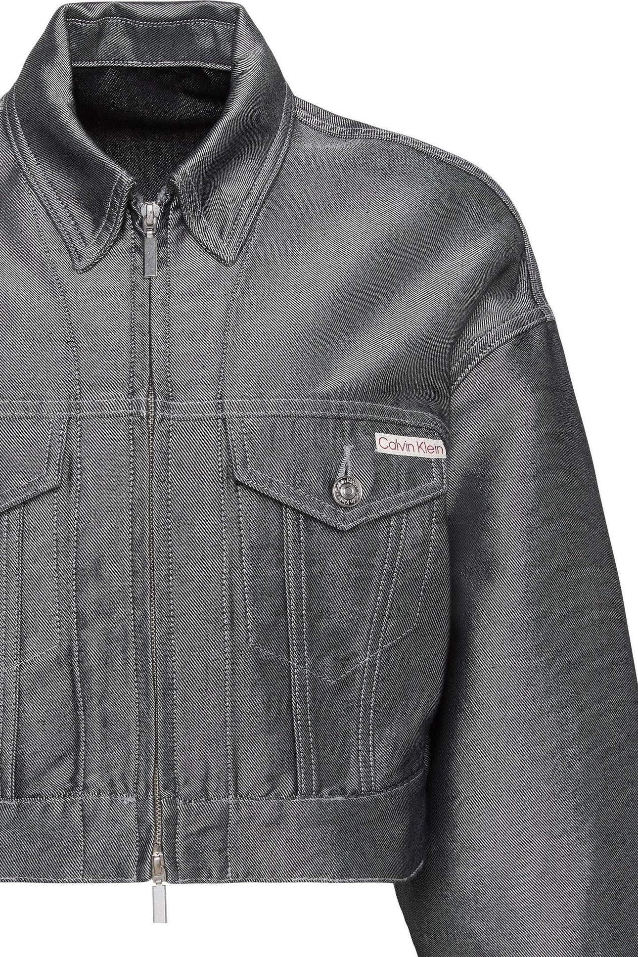 DENIM BOMBER JACKET DENIM SHINE 3