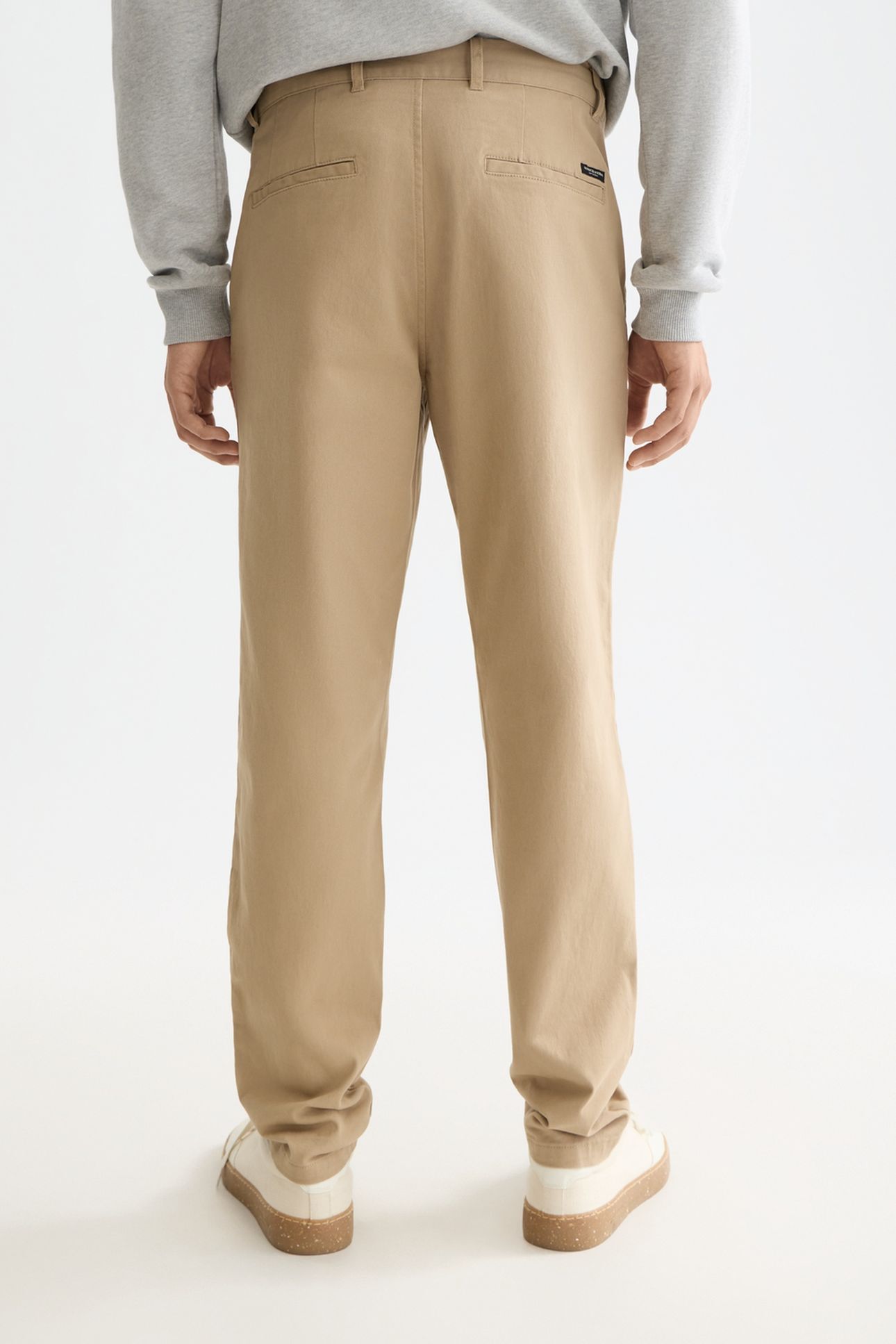 STUART COTTON-BLEND TWILL CHINO MEDIUM BEIGE 2