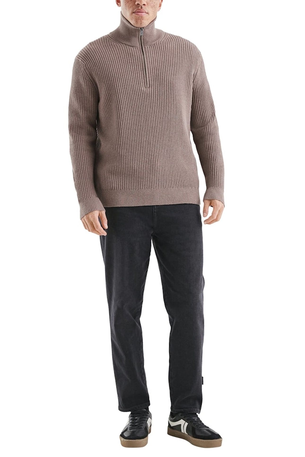 S.OLIVER-QS PULLOVER BROWN 3