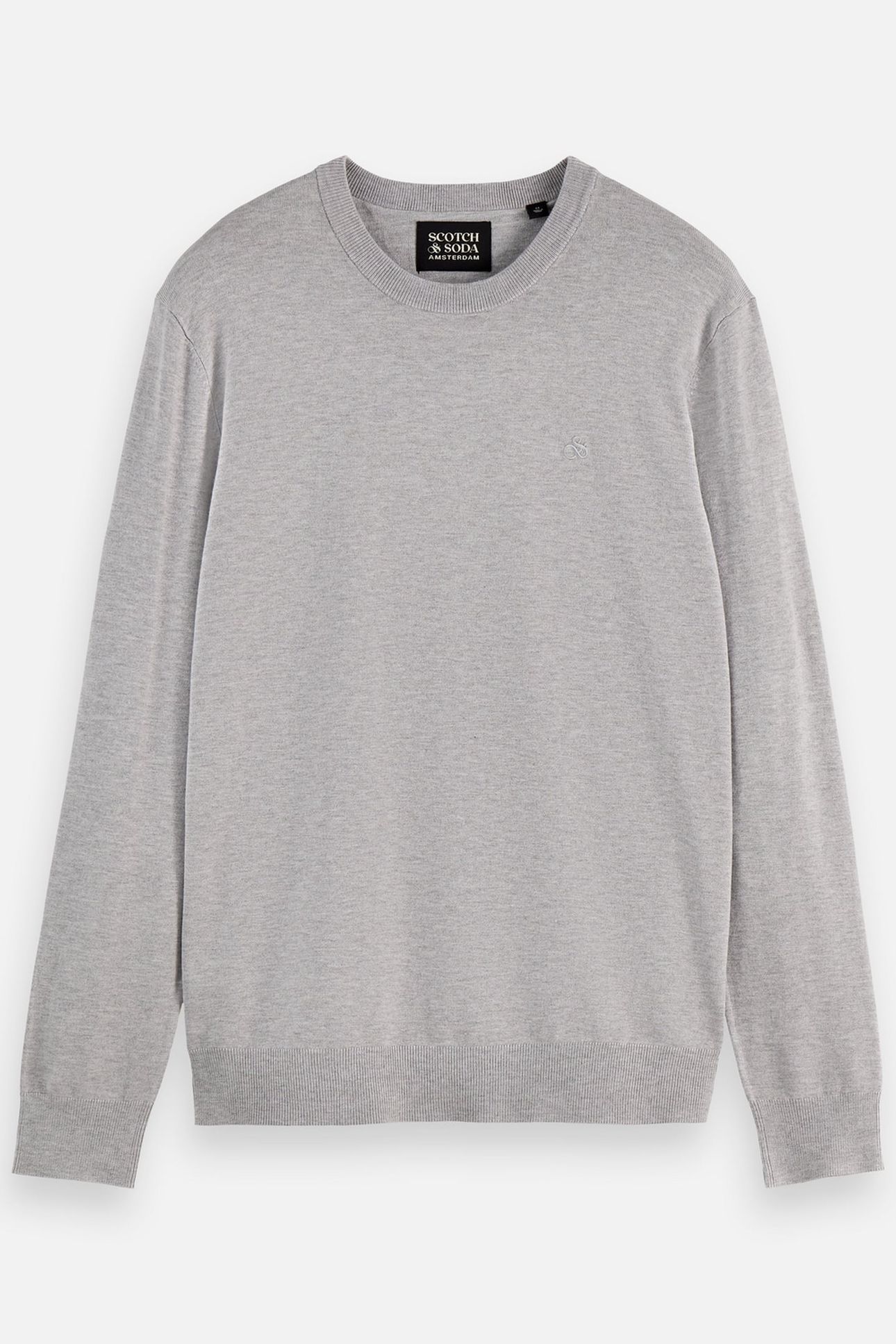 ECOVERO REGULAR-FIT PULLOVER LIGHT PASTEL GREY 4