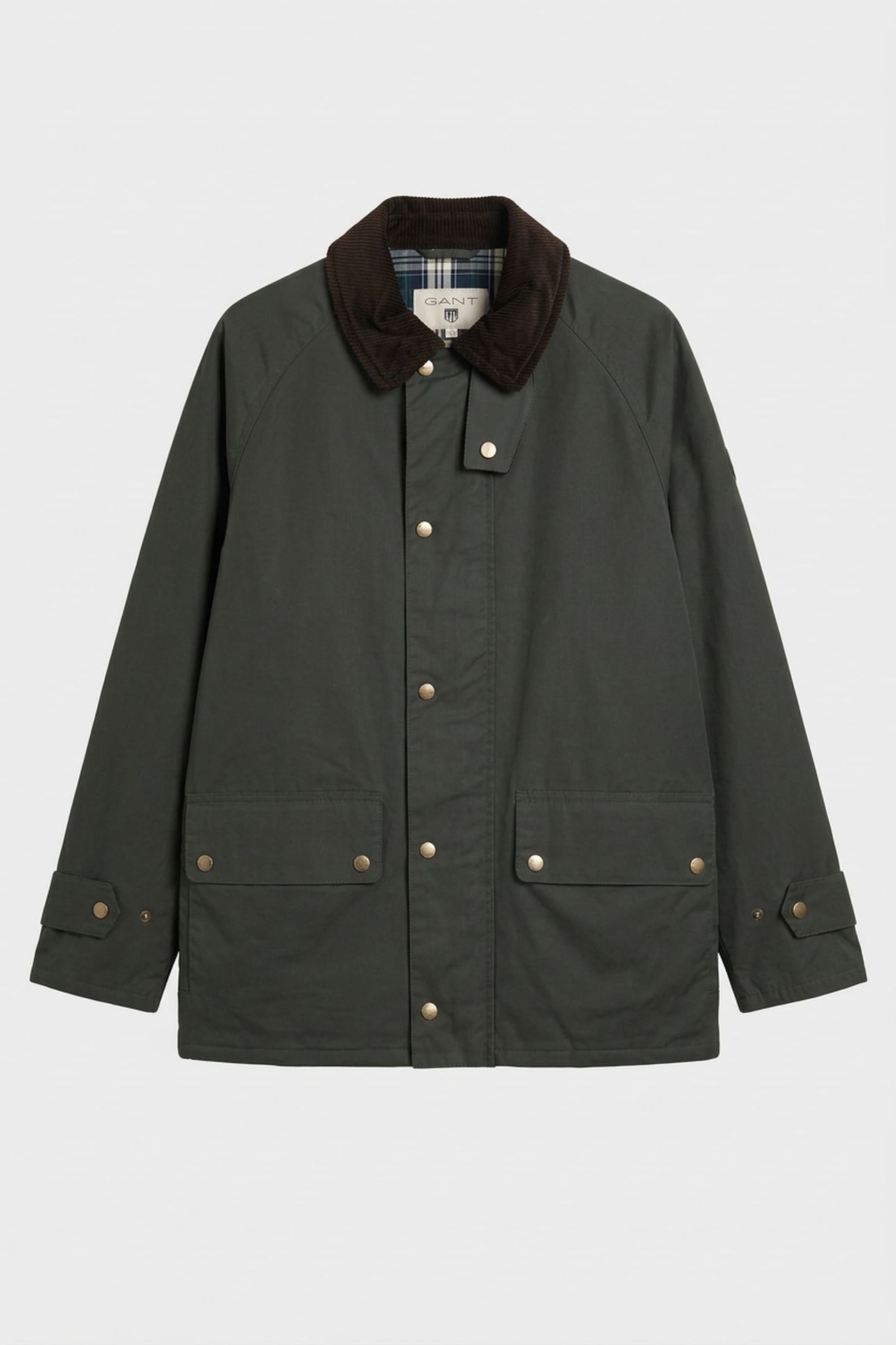 WAXED BARN JACKET WOODY GREEN 3