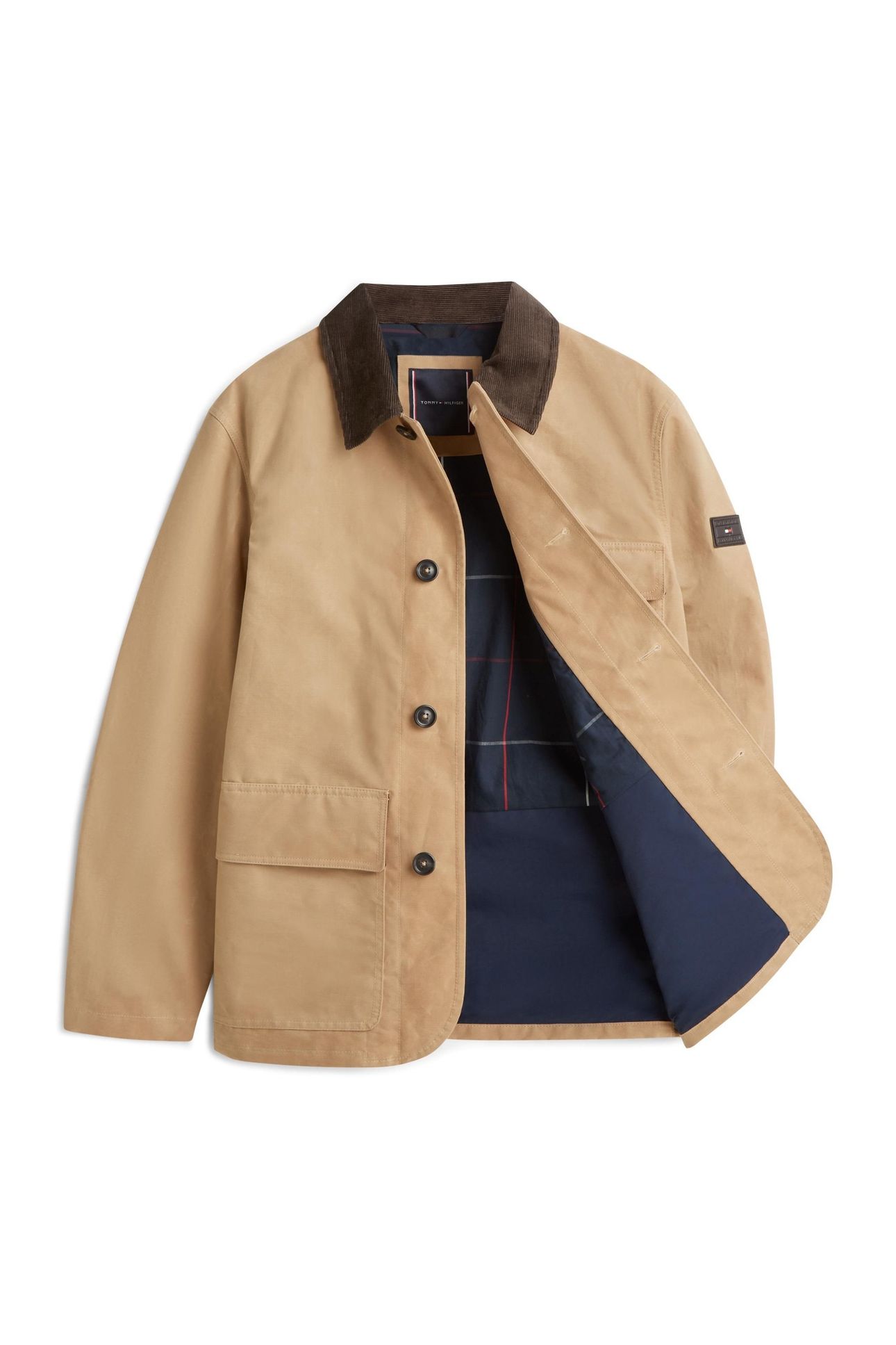 WAXED BARN JACKET SAFARI CANVAS 8