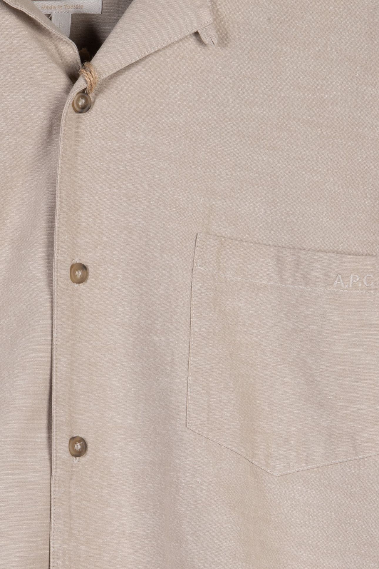 UNISEX SHIRT SHORT SLEEVE SAGE GREEN 6