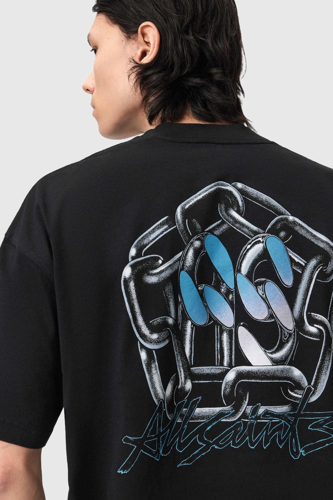 AFFIX SS CREW WASHED BLACK 4