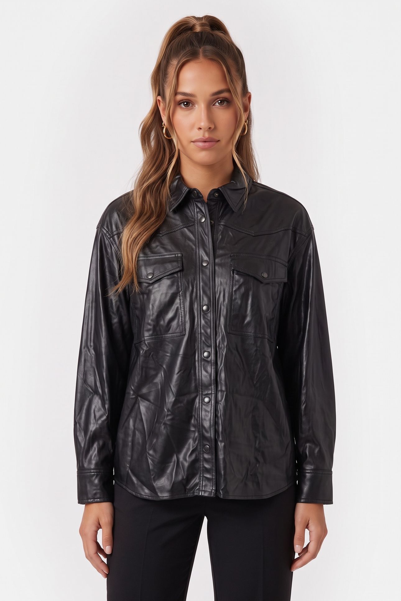 BERNY BLOUSE BLACK 1