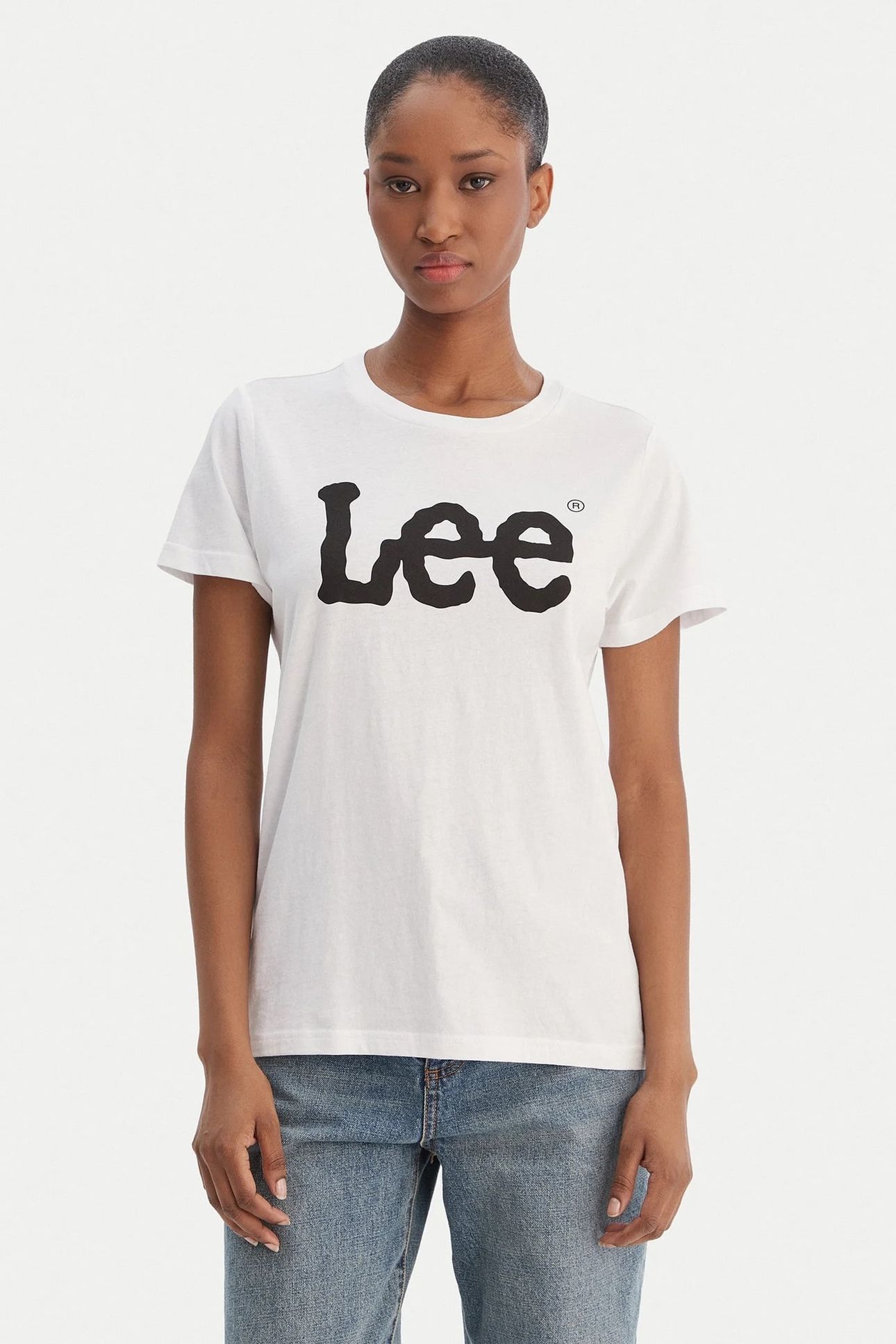 LOGO TEE WHITE REGULAR WHITE 1