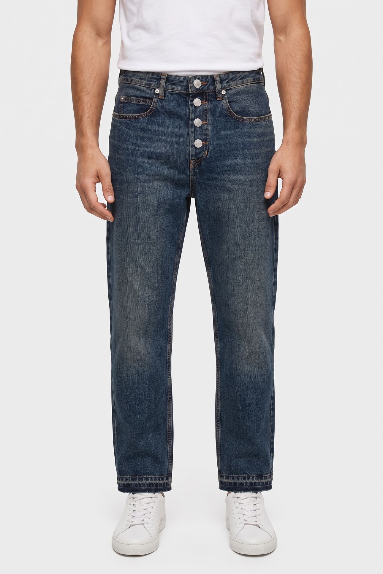 JELDENEO-GD PANTS DARK BLUE 1
