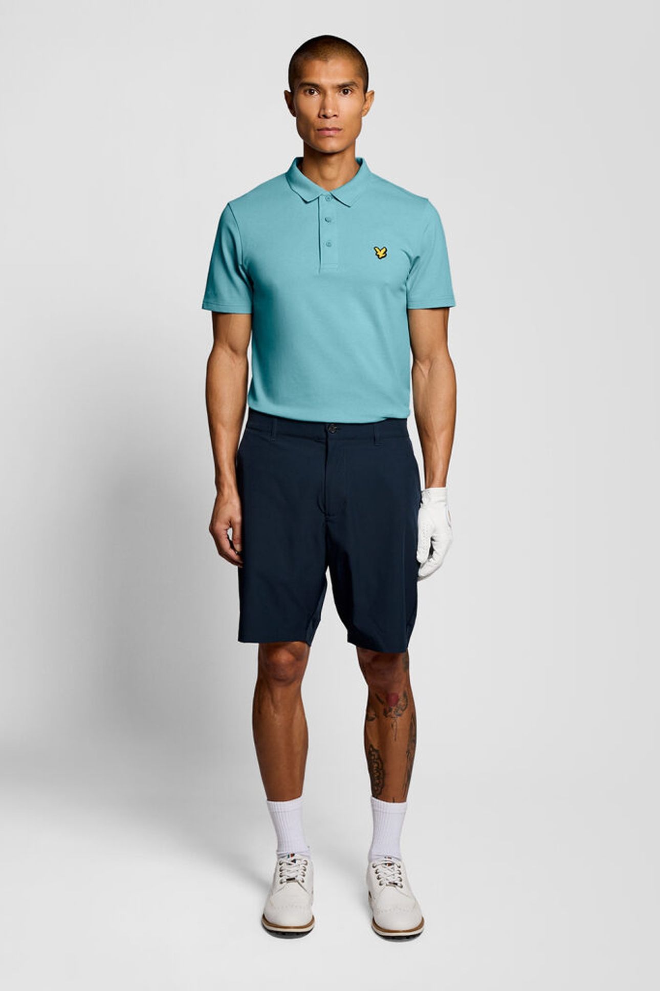 GOLF CORE POLO AQUAMARINE BLUE 3