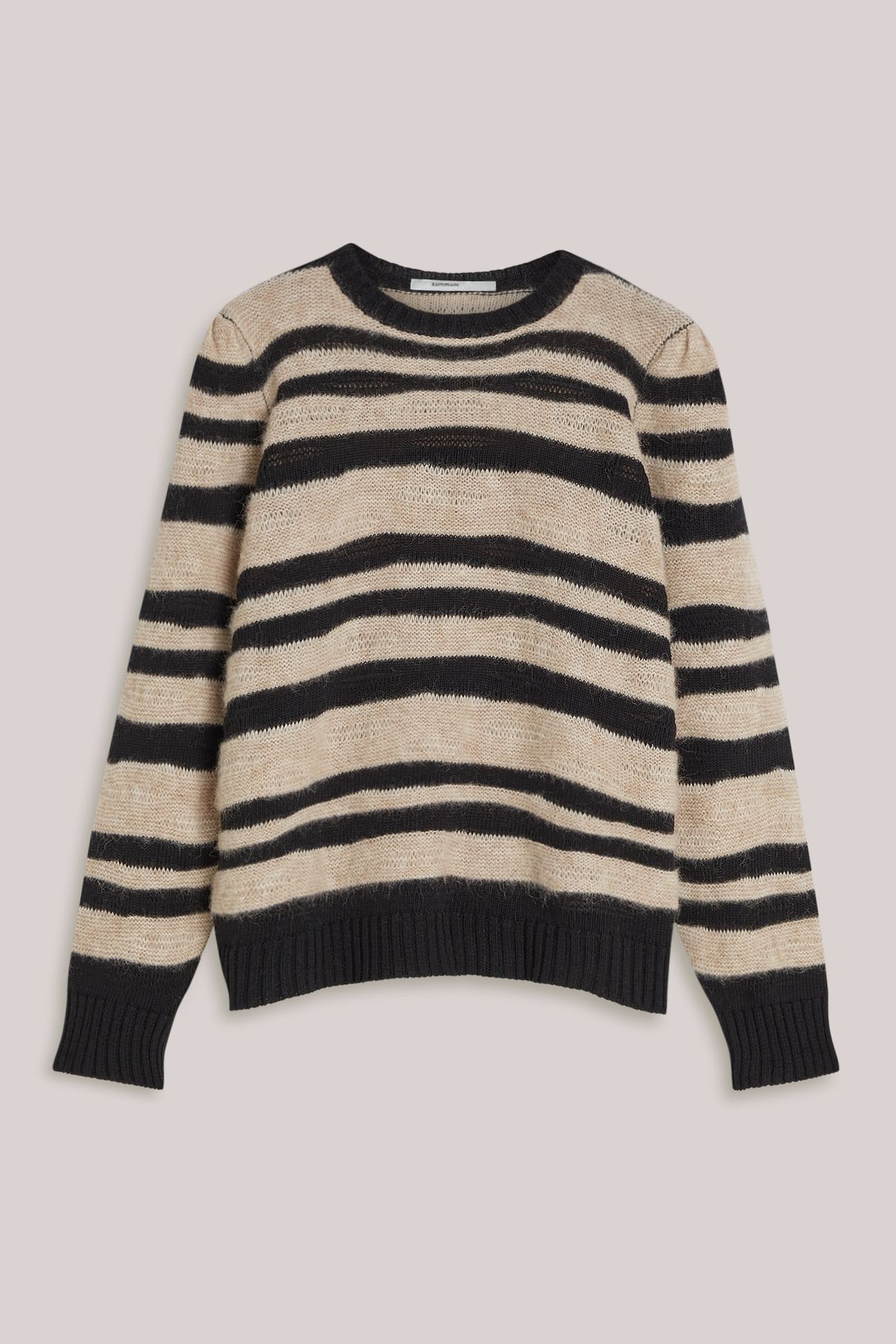 SWEATER IRREGULAR STRIPE KNIT PRINTS 4