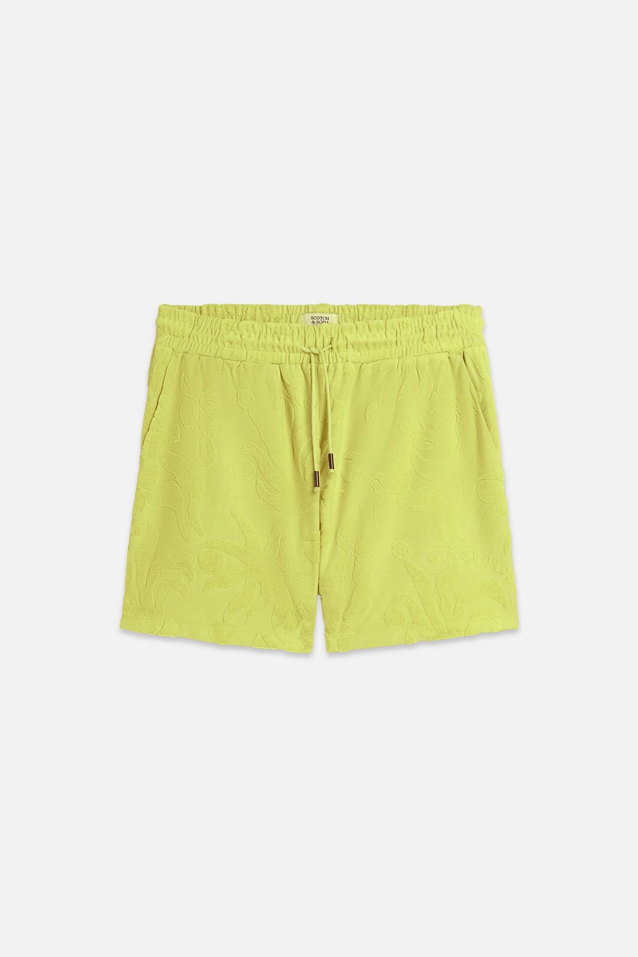 TOWELLING SHORTS GREEN OASIS 5