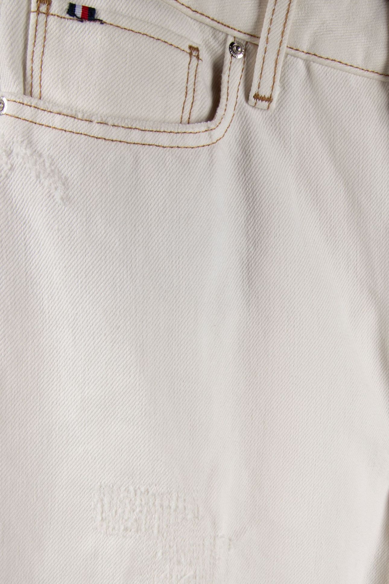 GRAMERCY TAPERED HIGH WAISTED WORN ECRU 4