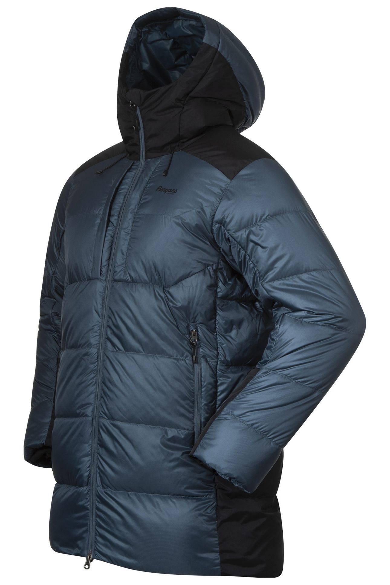 MAGMA EXTREME DOWN JACKET W/HOOD UNISEX ORION BLUE/BLACK XS 4