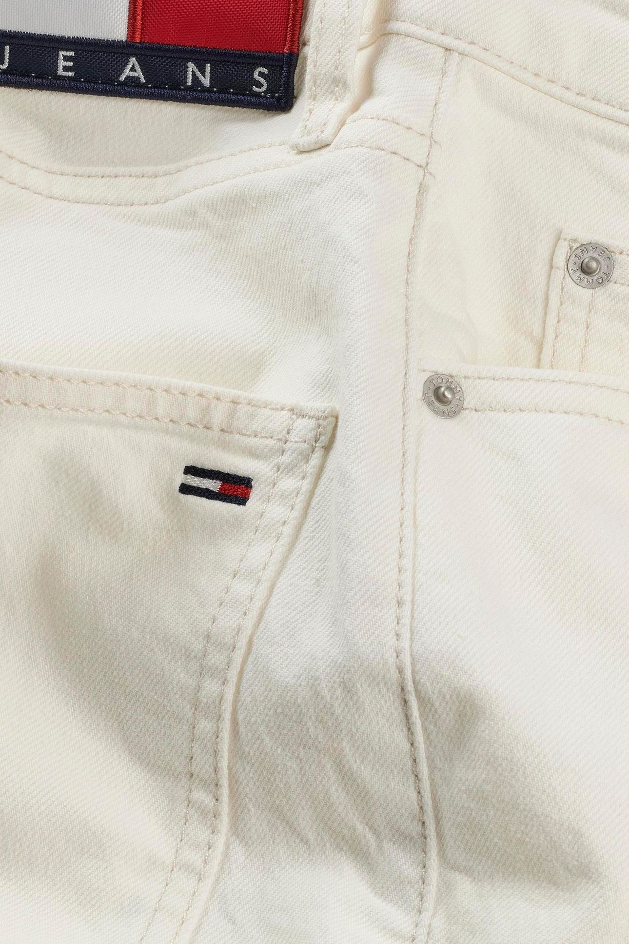 LAYLA HIGH RISE SLIM STRAIGHT BI DENIM WHITE 6