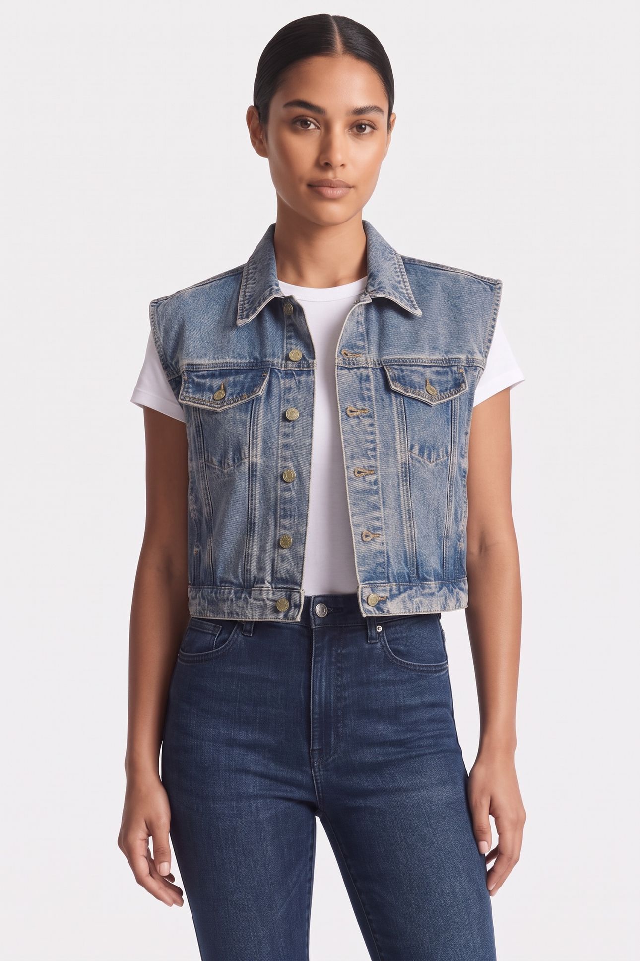 LUCY GILET PACIFIC HAZE 2