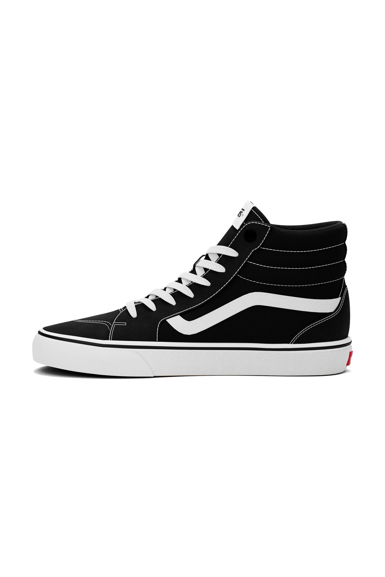 FILMORE HI SUEDE/CANVAS BLACK/WHITE 2