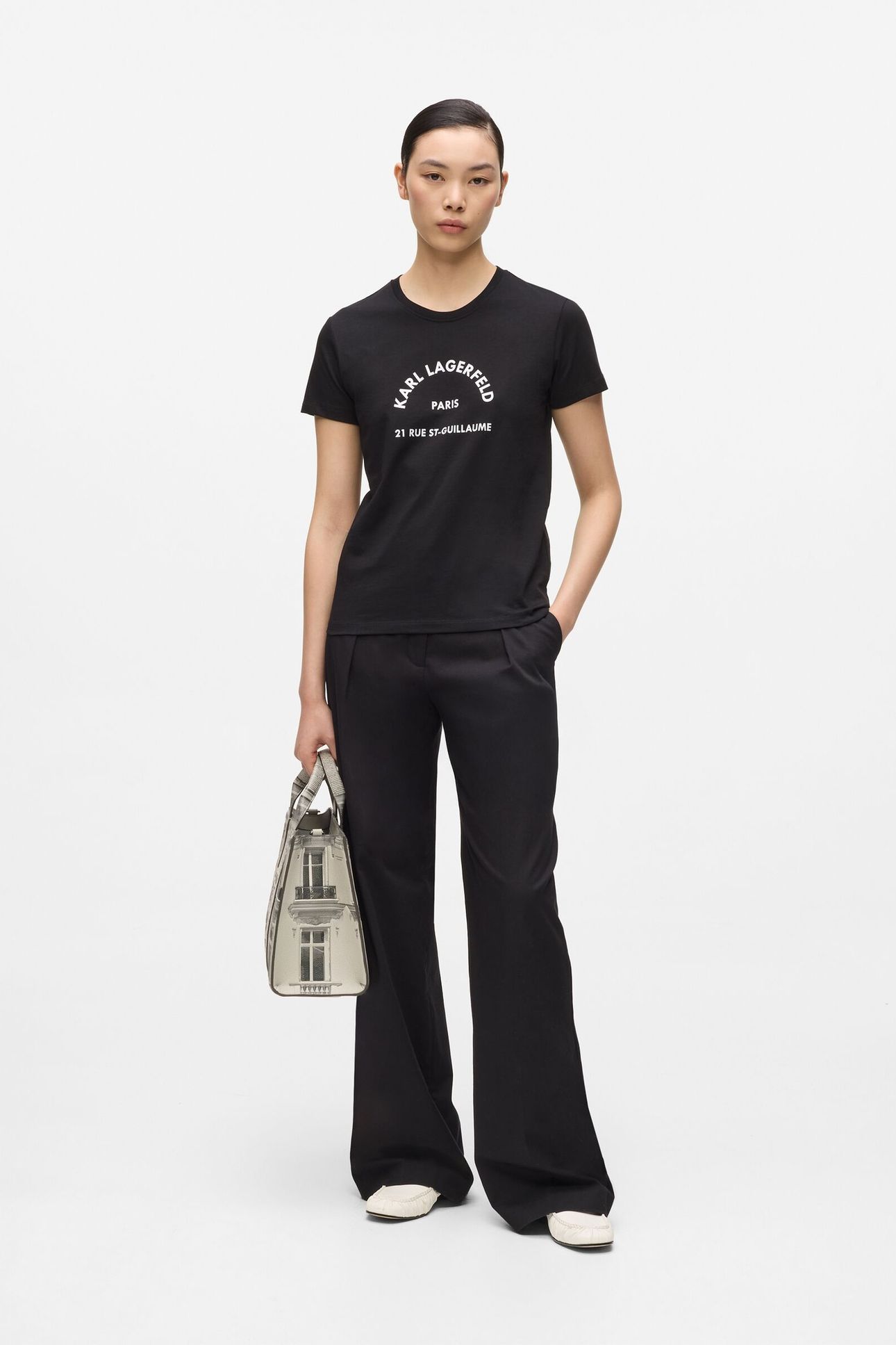 RSG GLITTER PETITE T-SHIRT BLACK 3