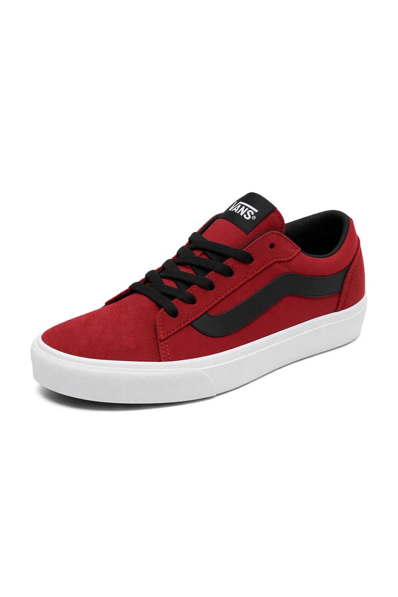 VERO LS SUEDE/CANVAS RED/BLACK 2