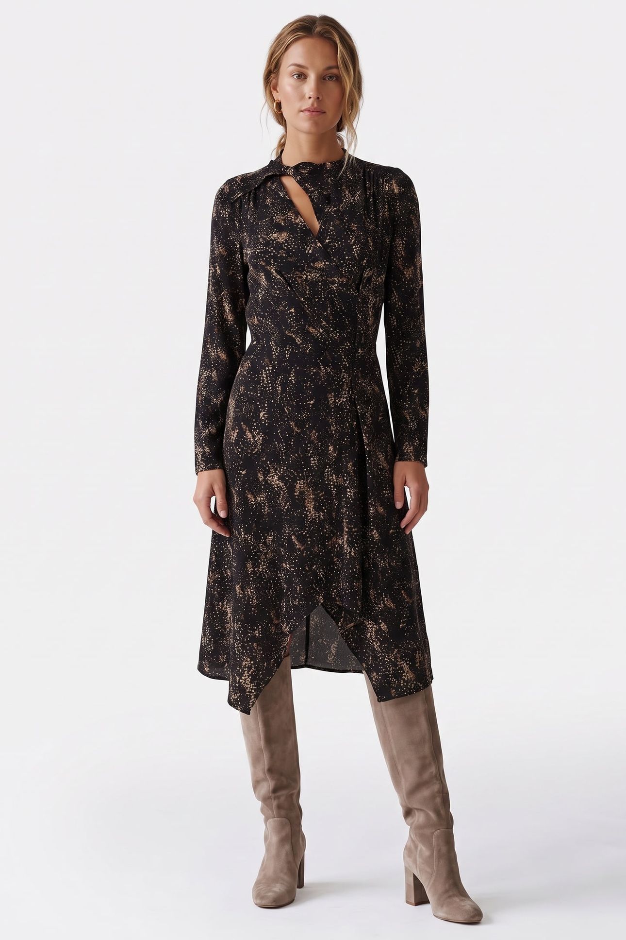 UMAIMA DRESS BLACK 1