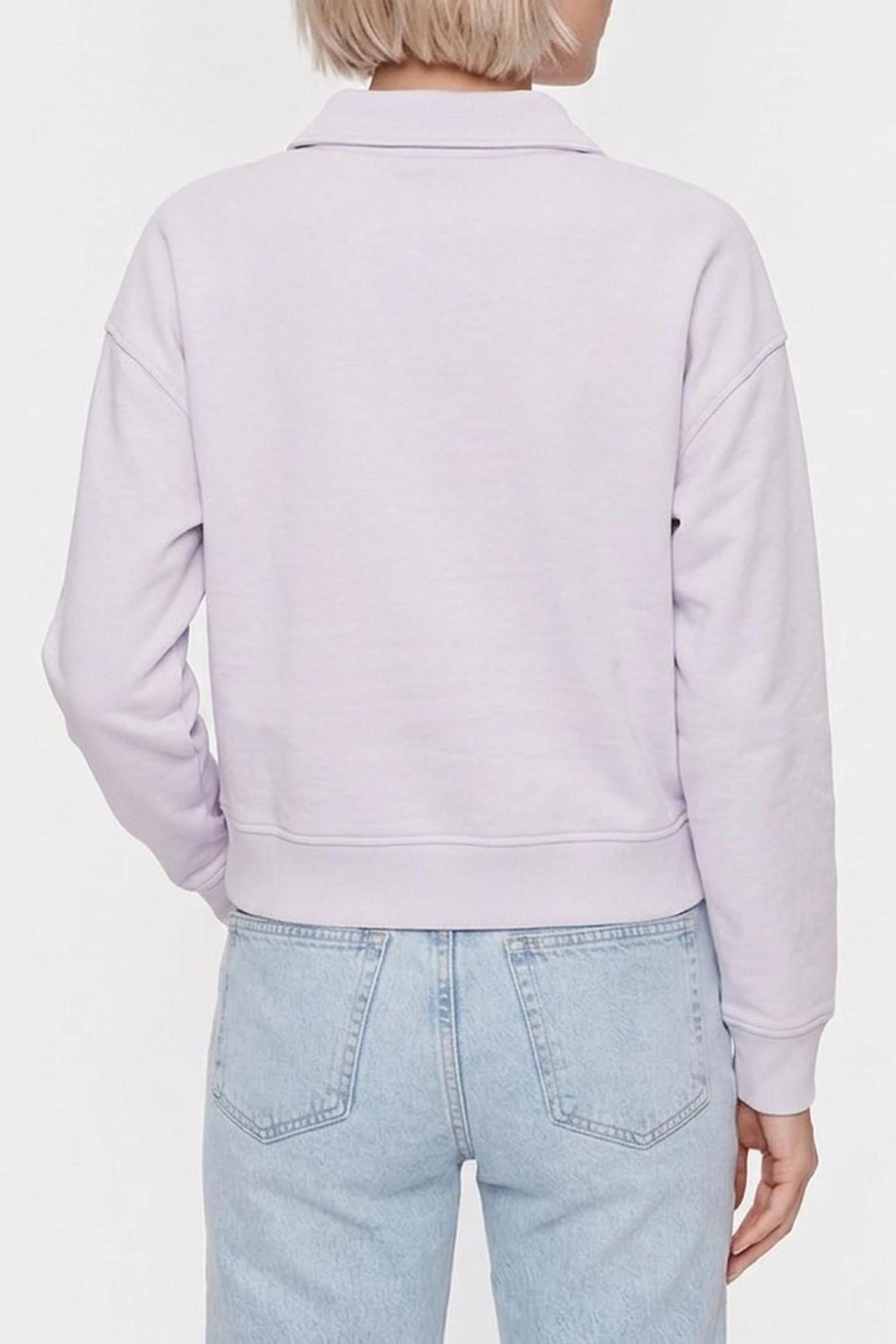 LS FRENCH TERRY GRAPHIC FROSTY LILAC 2