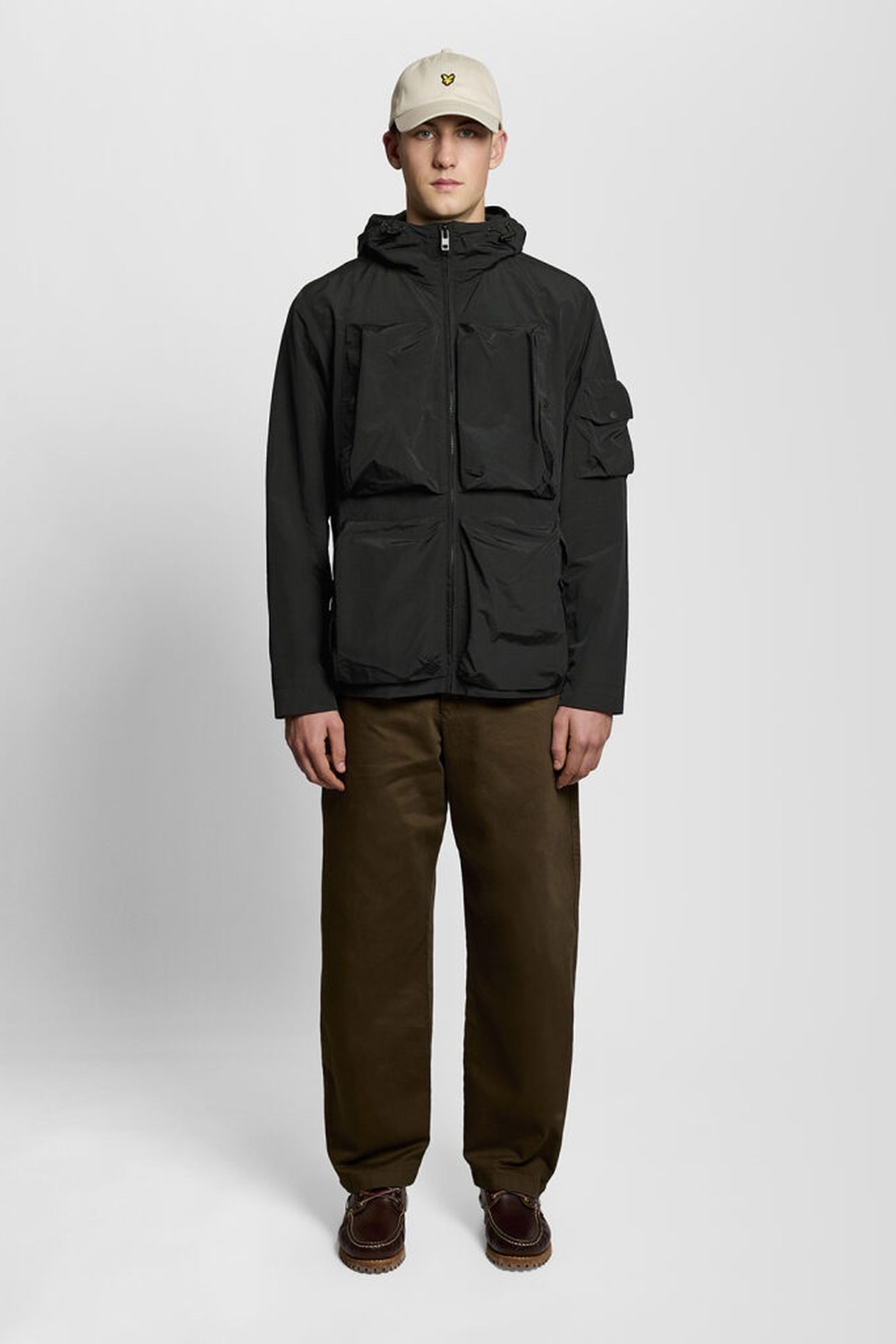 LIGHTWEIGHT RIPSTOP WINDCHEATER JET BLACK 3