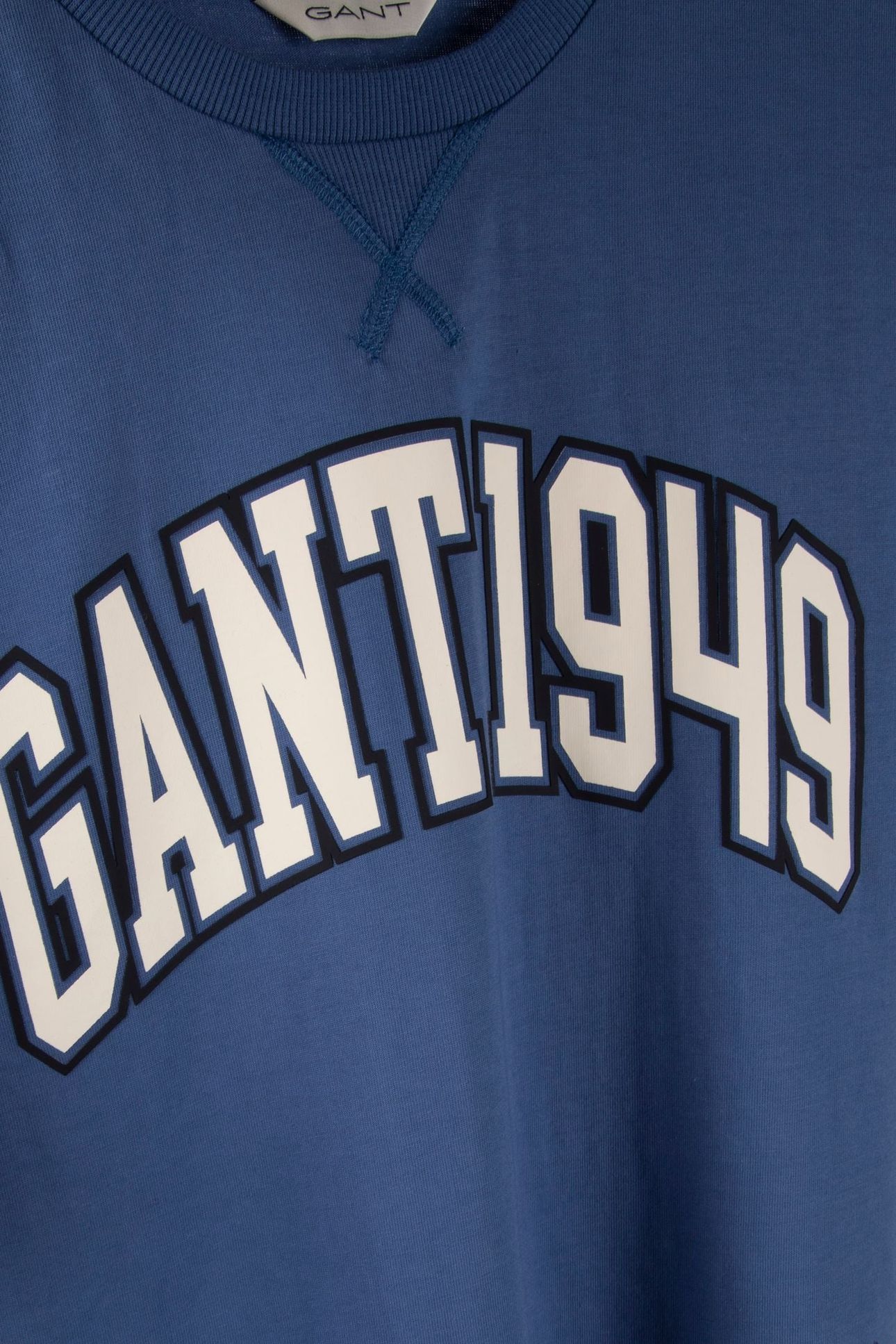TEEN BOYS GANT ARCH PRINT SS T-SHIRT VINTAGE BLUE 4