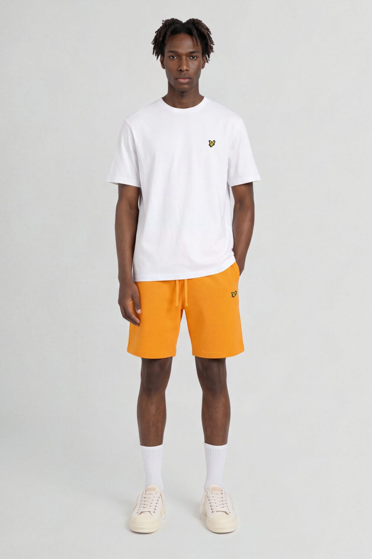 SWEAT SHORT ORANGE BLAZE 3