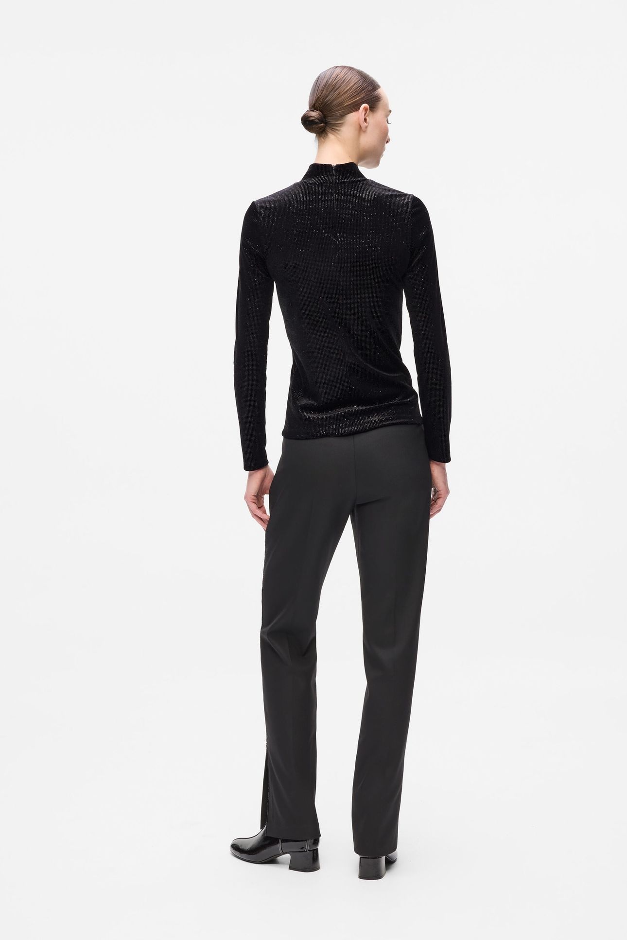 SPARKLE VELVET LONGSLEEVE BLACK 3