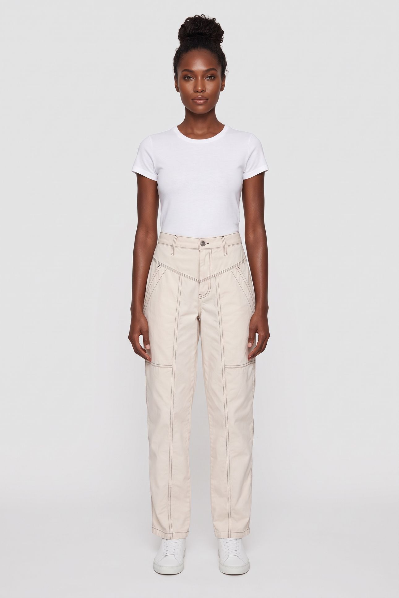 DENZEL PANTS ECRU 1