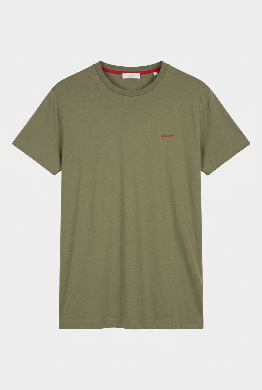 LOGO T-SHIRT DRY HERB GREEN 3