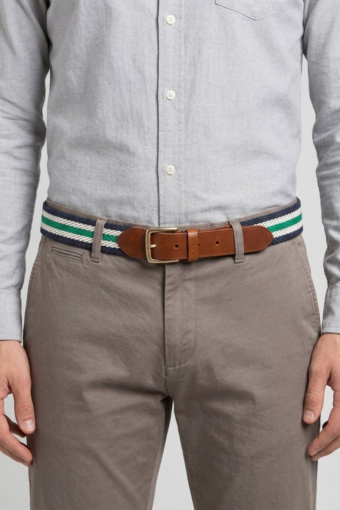 STRIPE WEBBING BELT LAVISH GREEN 4