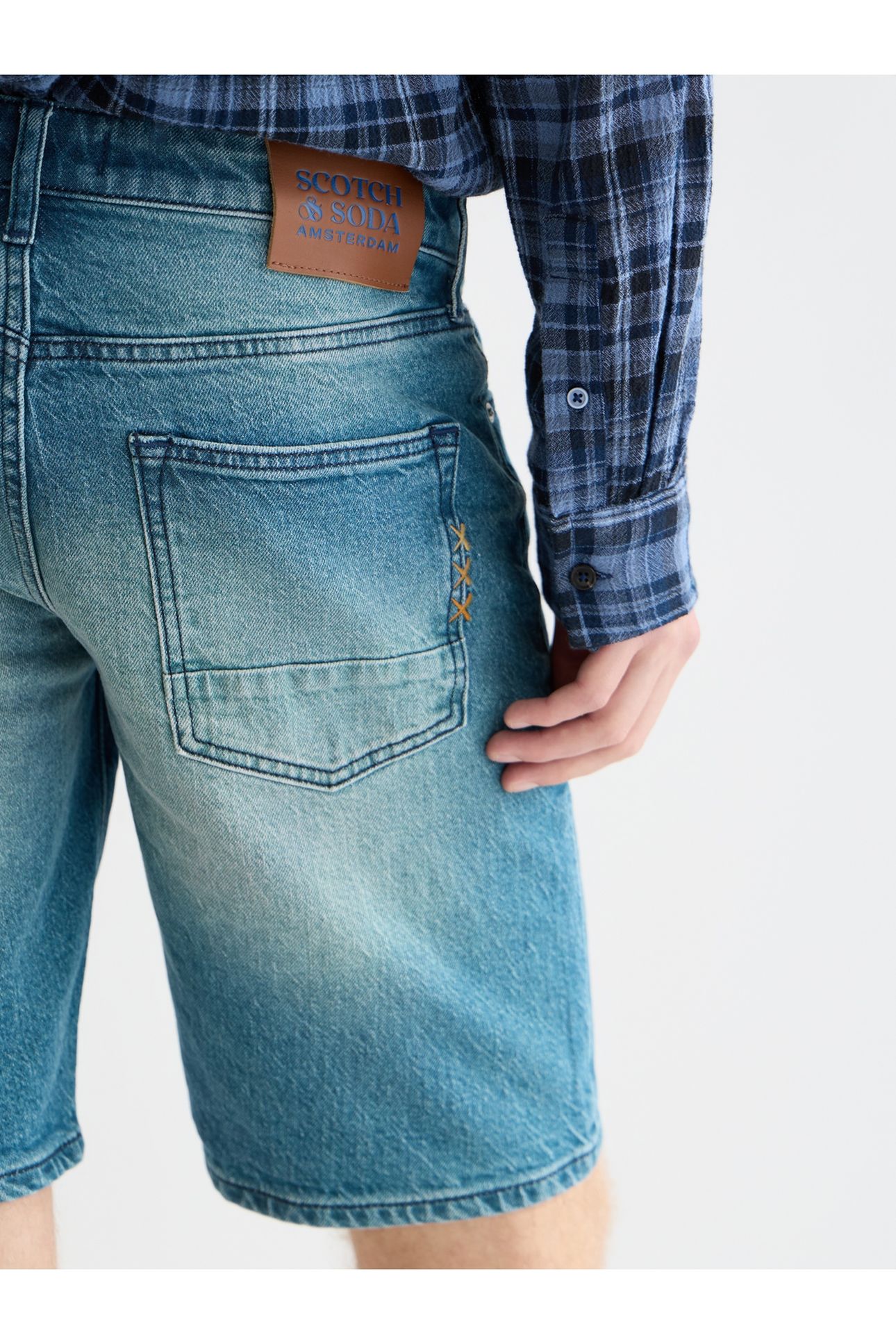 RALSTON REGULAR SLIMFIT JEANS SHORT NAVY 6