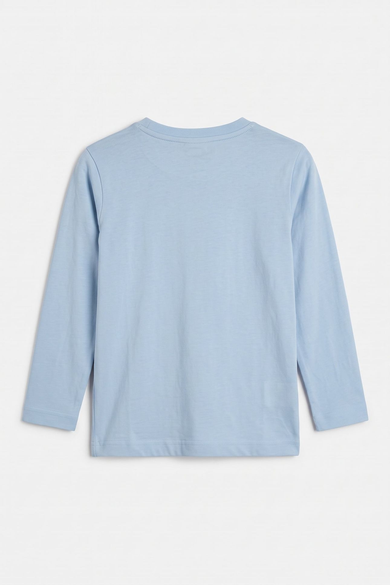KIDS UNISEX ARCHIVE SHIELD LS T-SHIRT CALMING BLUE 3