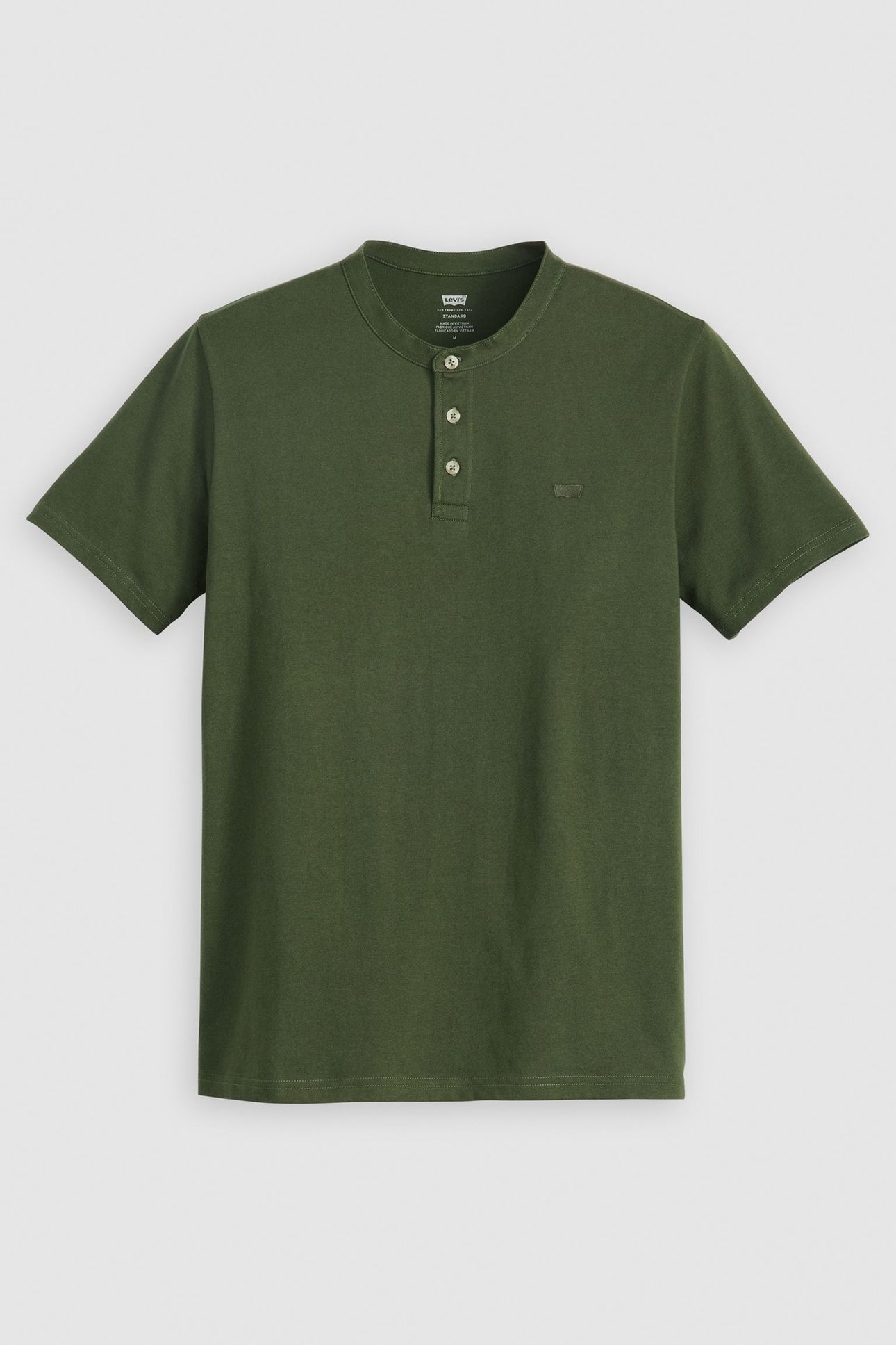 SHORT SLEEVE HOUSEMARK HENLEY 3