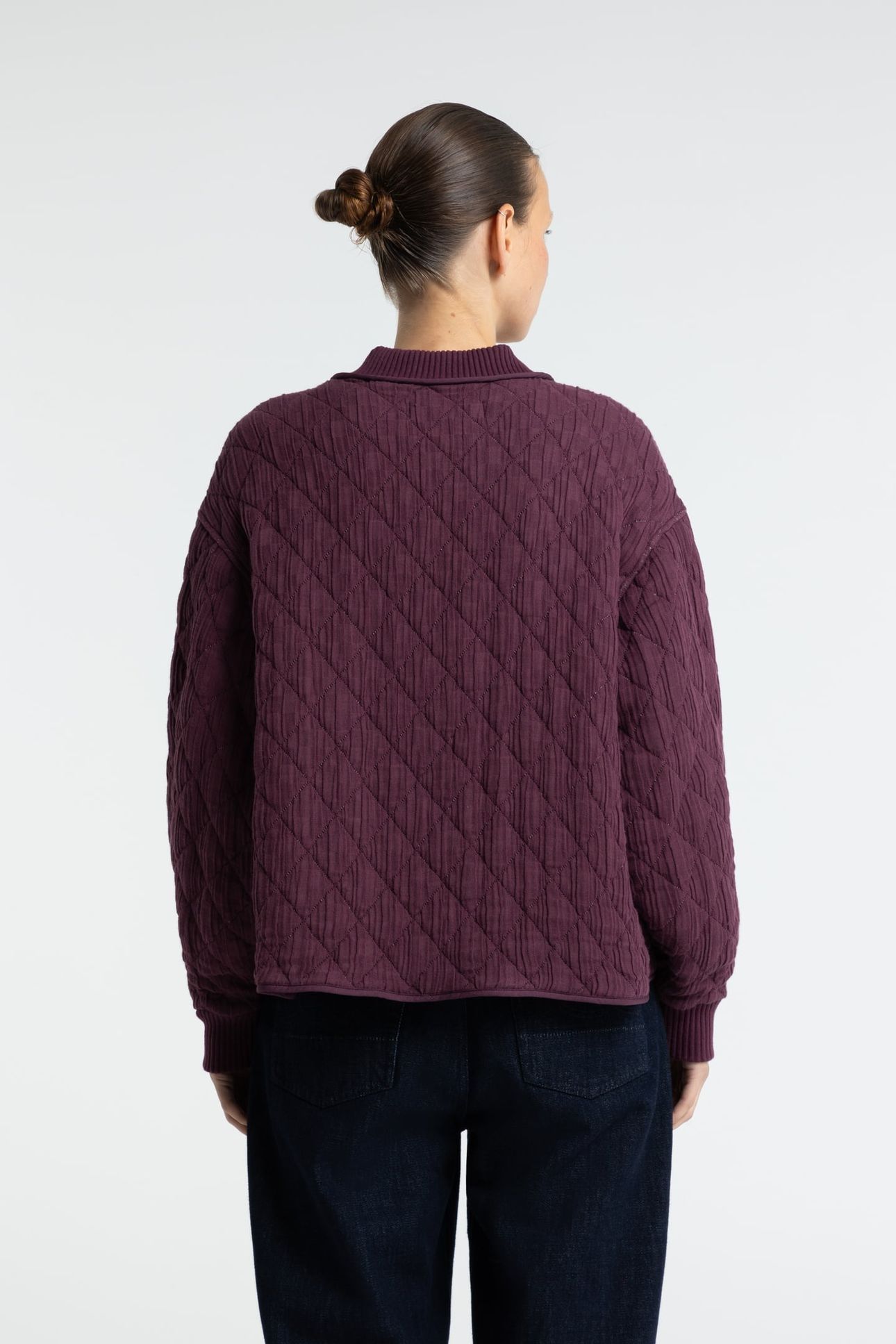 UNISEX DAMBA JACKET MAUVE WINE 2
