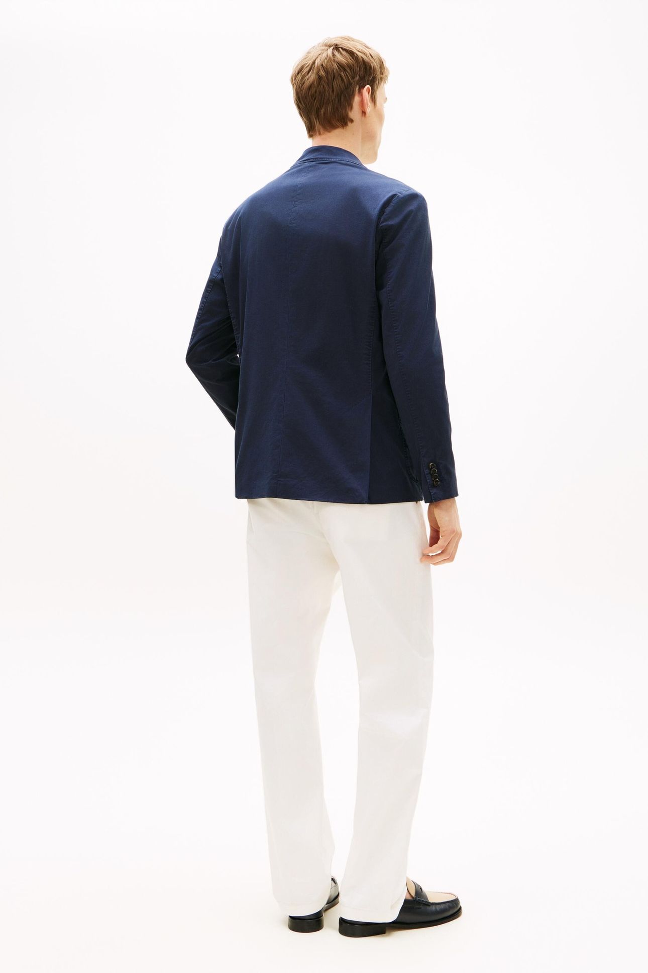 DC COTTON GMD BLAZER NAVY IRIS 2