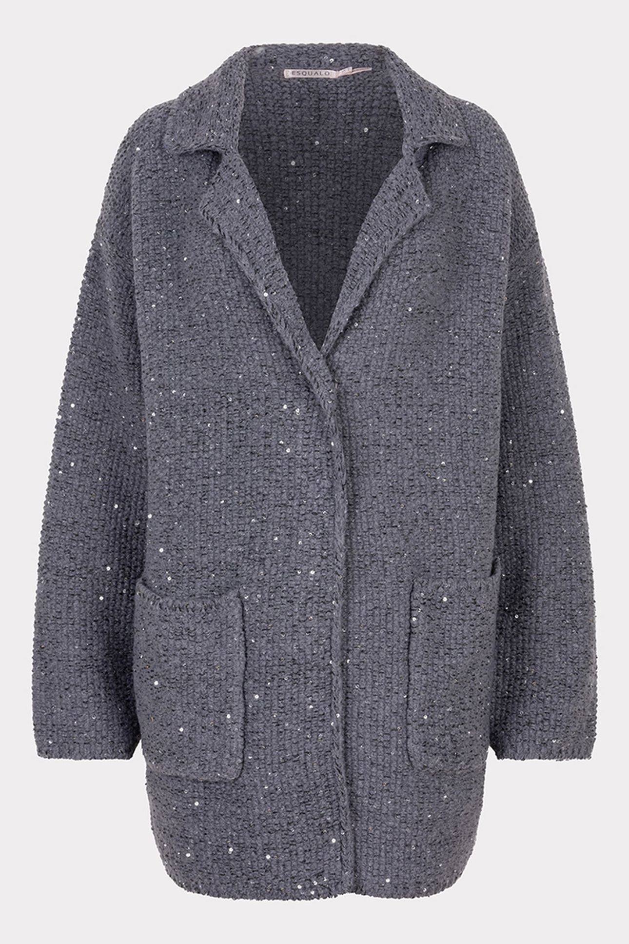 CARDIGAN BLAZER DARK GREY MELANGE 4