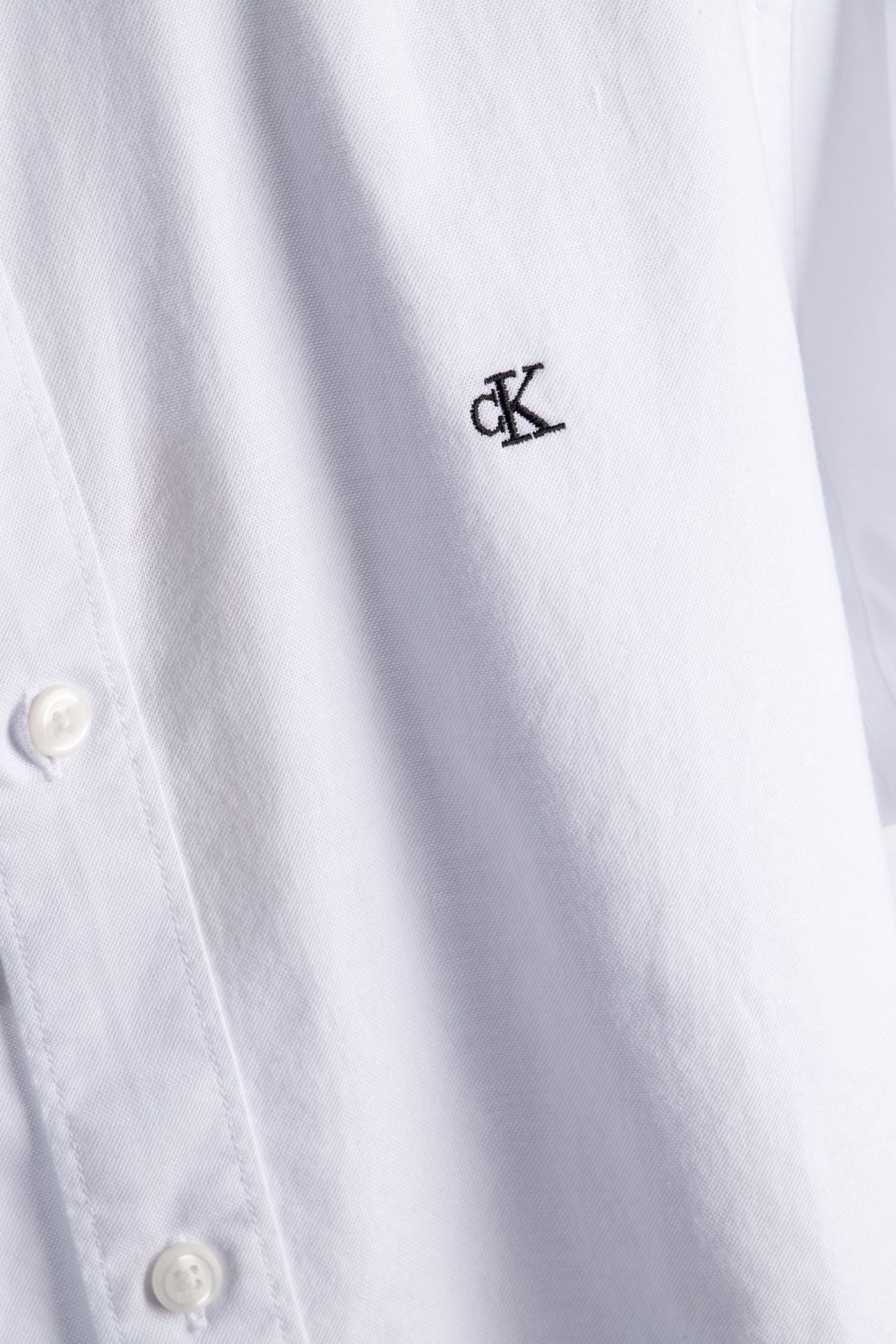 LS SOLID OXFORD CLASSIC SHIRT BRILLIANT WHITE 4