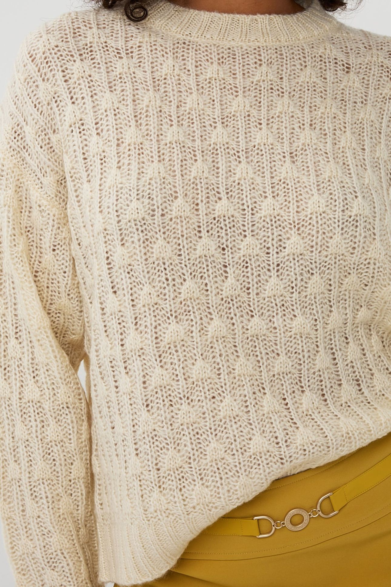 SWEATER AJOUR OFF WHITE 7
