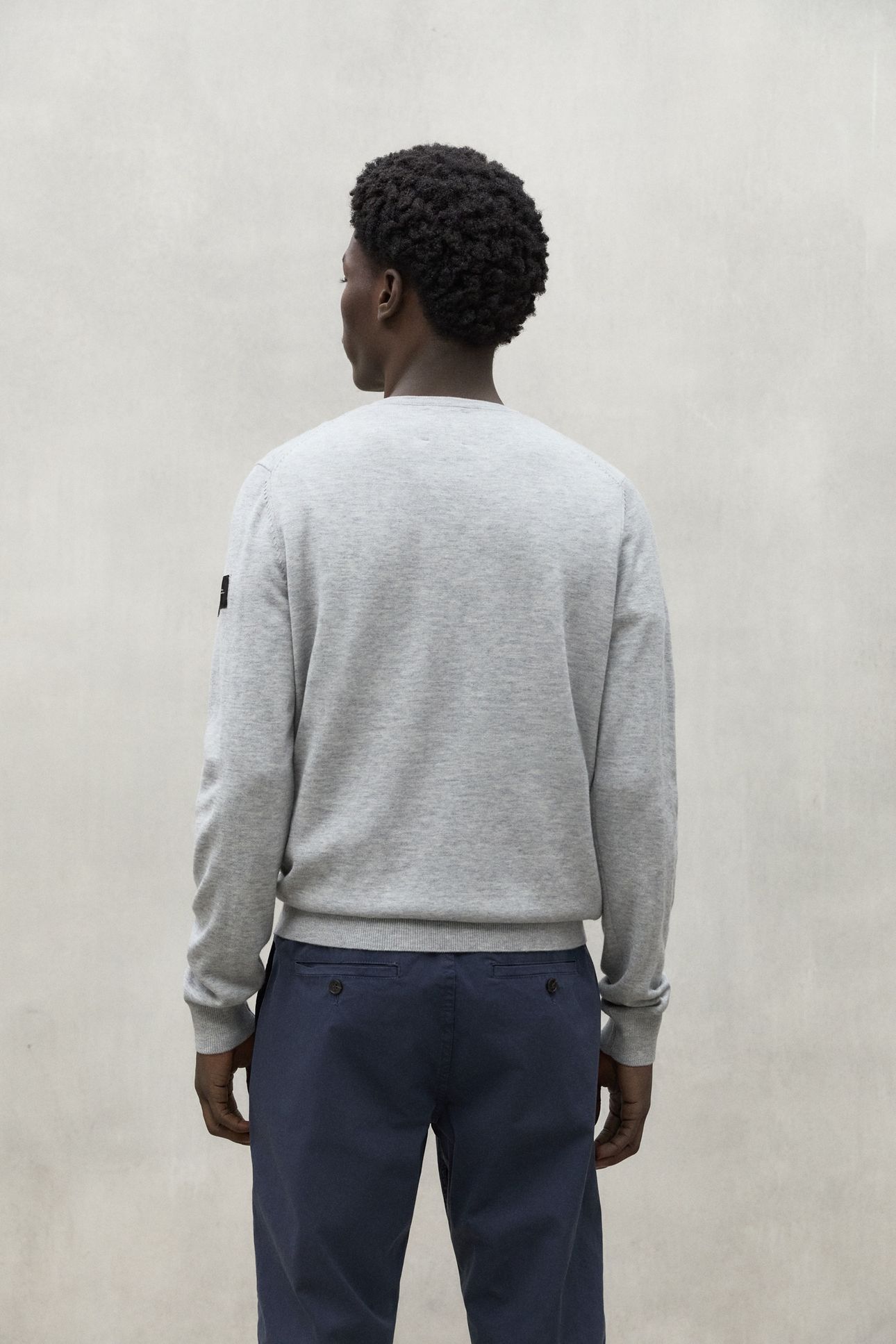 BAYONALF KNIT LIGHT GREY MELANGE 2