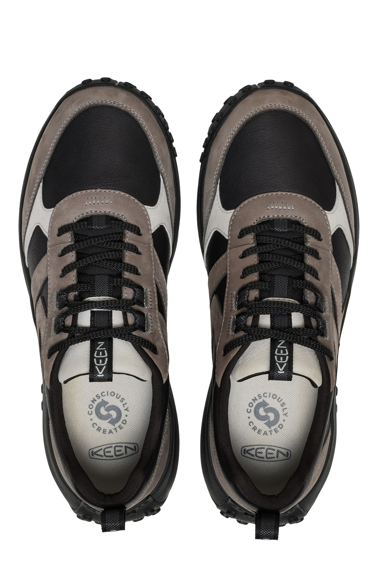 KS86 LEATHER BLACK/STEEL GREY 5