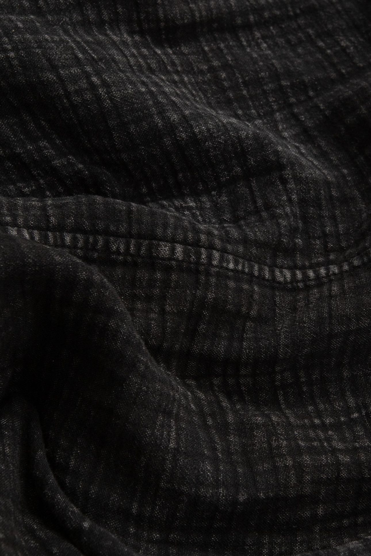 GREY ORGANIC COTTON GAUZE OVERSIZED JACKET 7