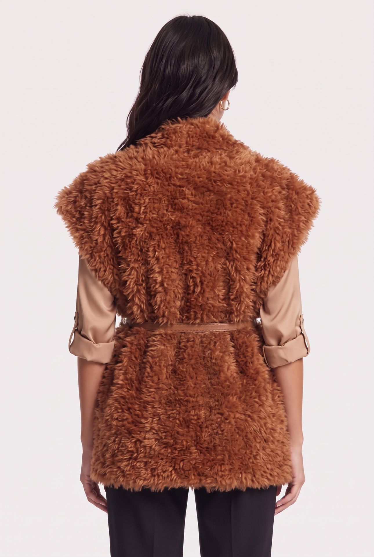 DIAZ GILET BROWN 2