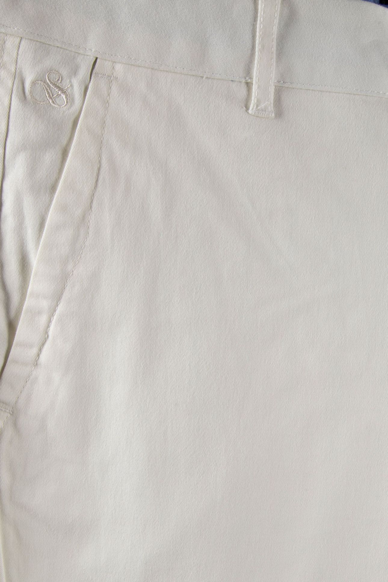 NOS MOTT COTTON-BLEND TWILL CHINO WHITE TRADITIONAL 4