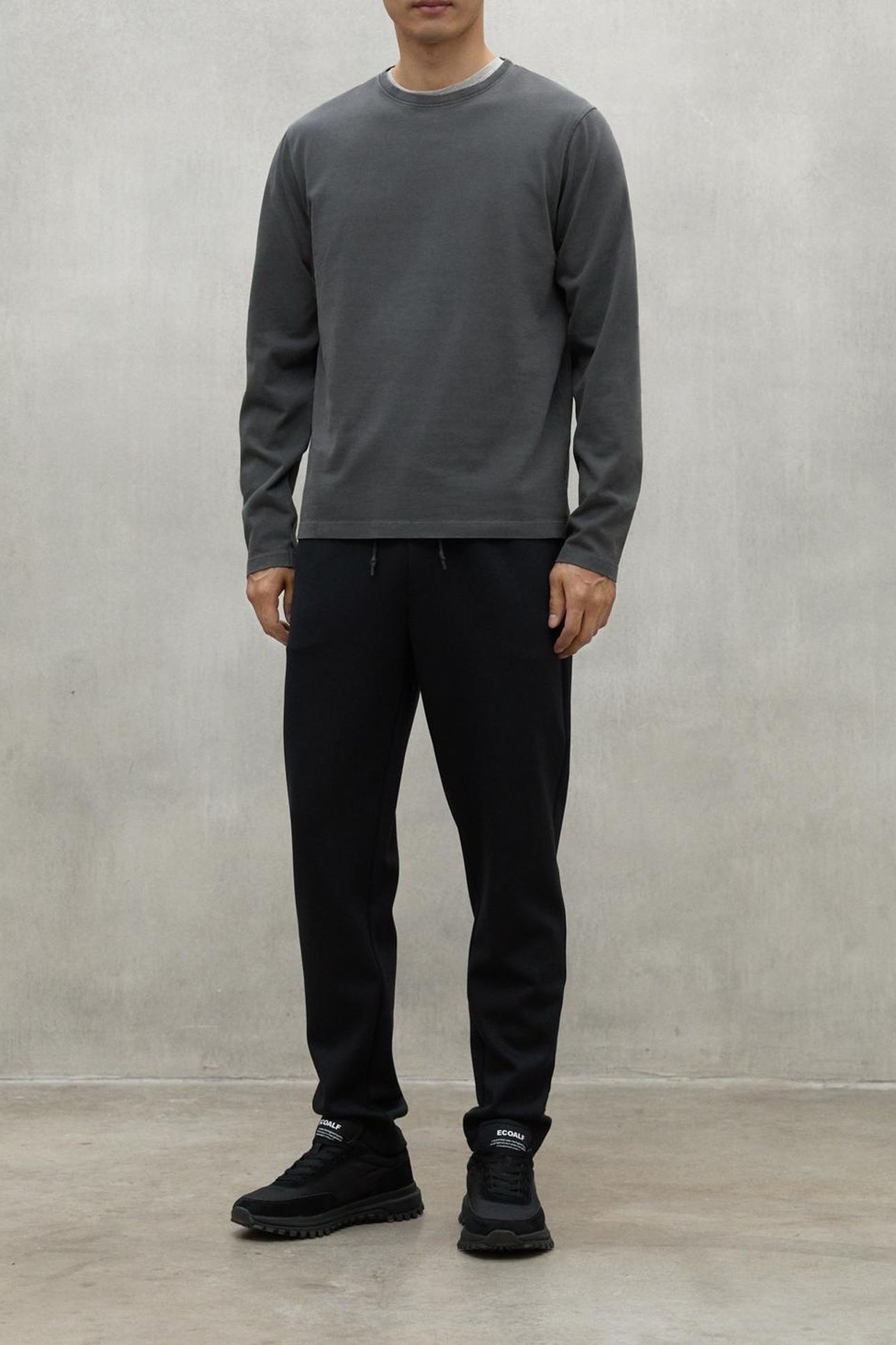 SUSTANOALF LONG SLEEVE T-SHIRT ASPHALT 3