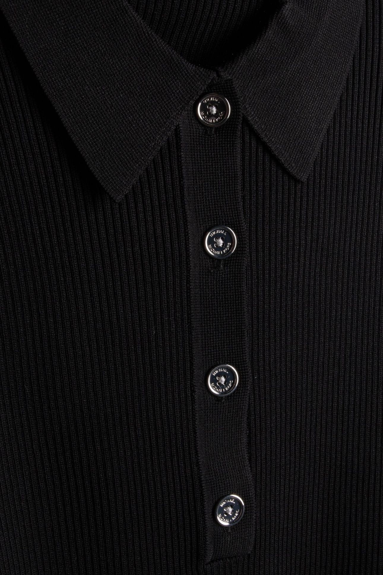 POLO NECK CLEAN LS TOP BLACK 4