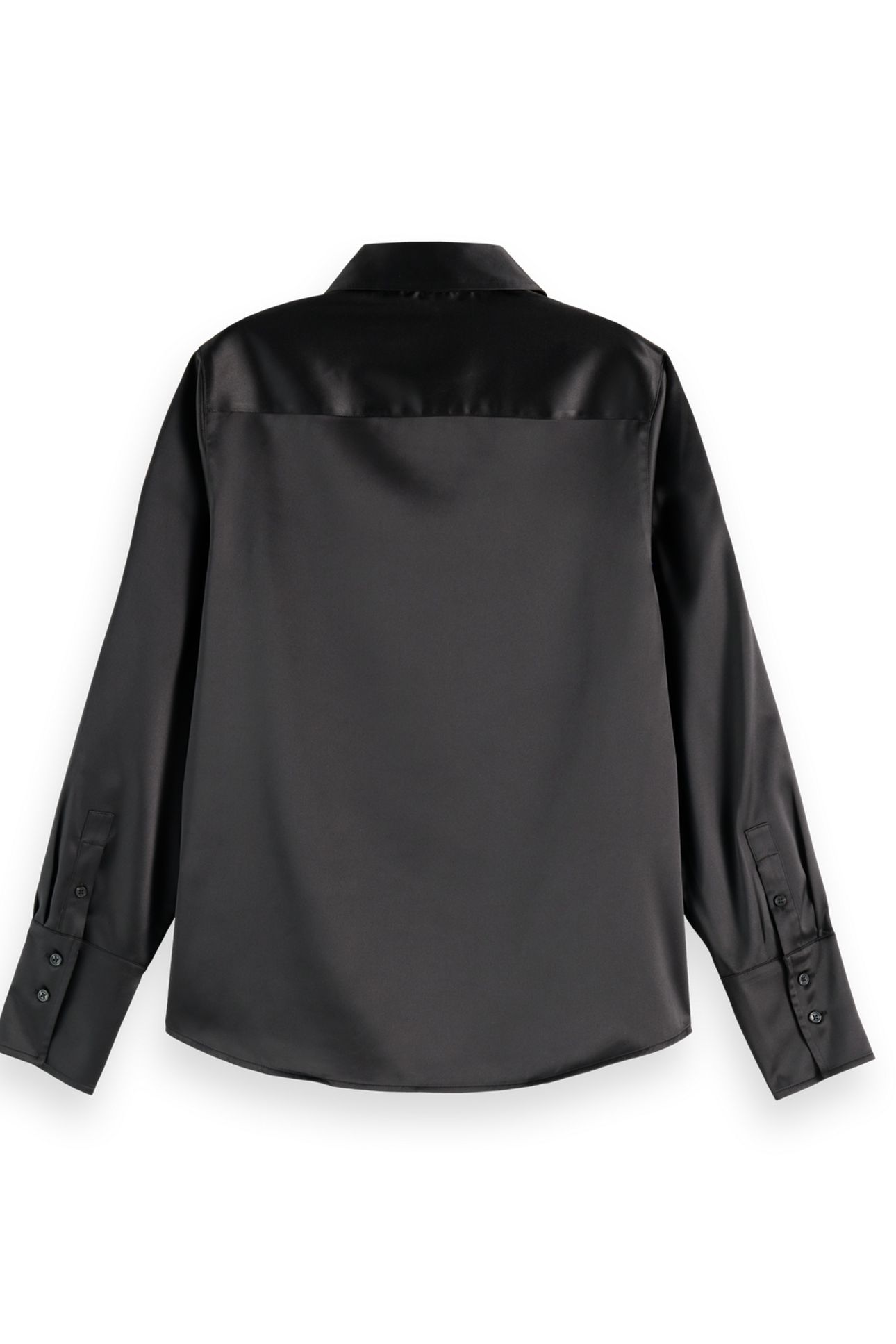 CORE SATIN SHIRT BLACK 2