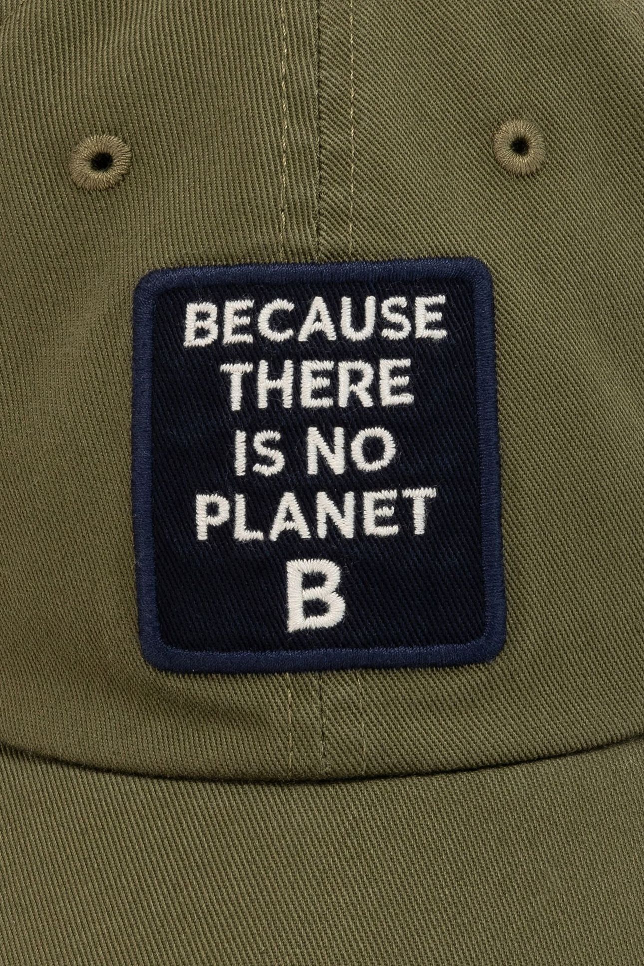 PATCHALF BECAUSE CAP OLIVE 5