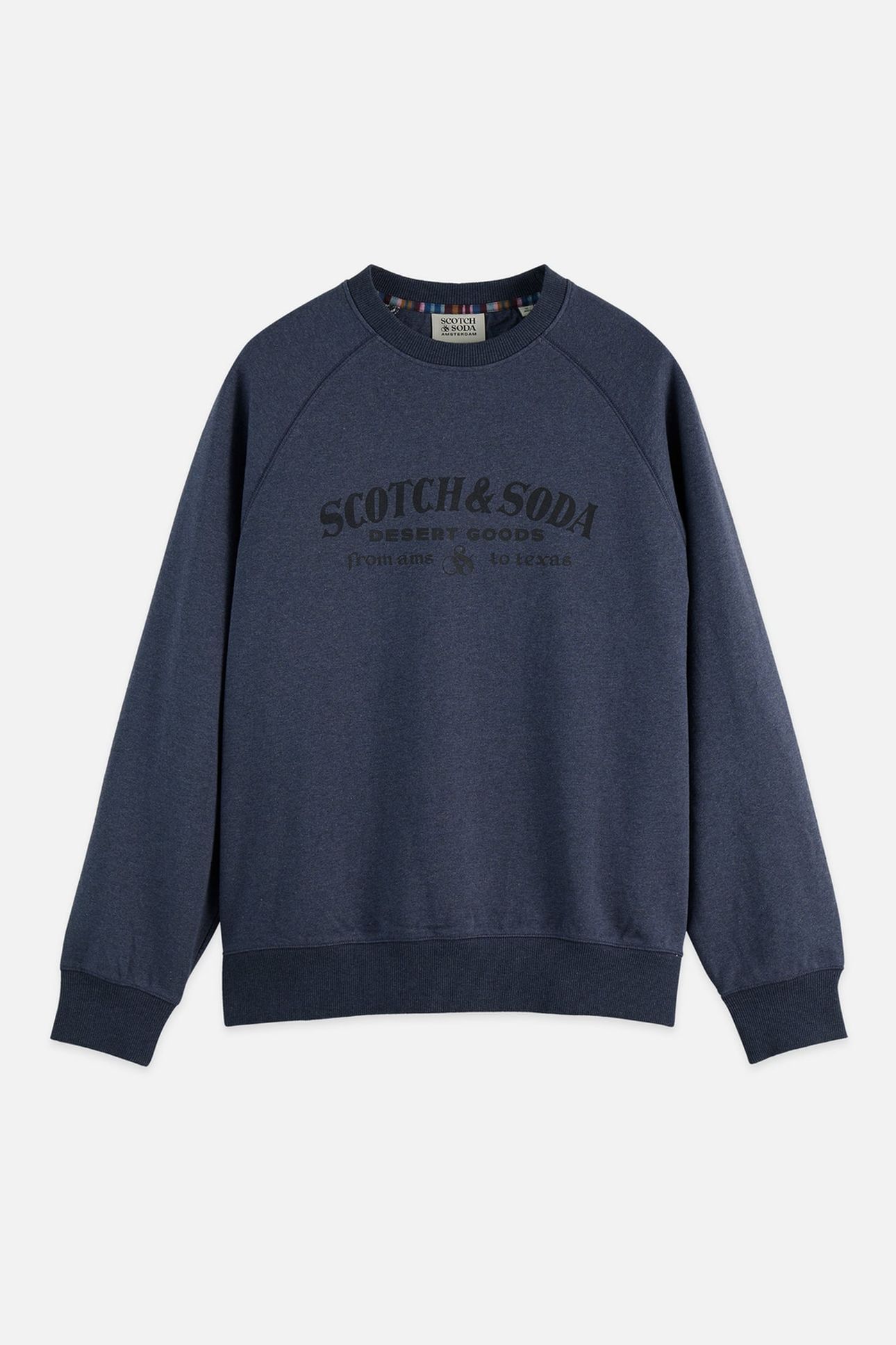 FRONT ARTWORK RELAXED-FIT SWEATSHIRT DARK GREY 1
