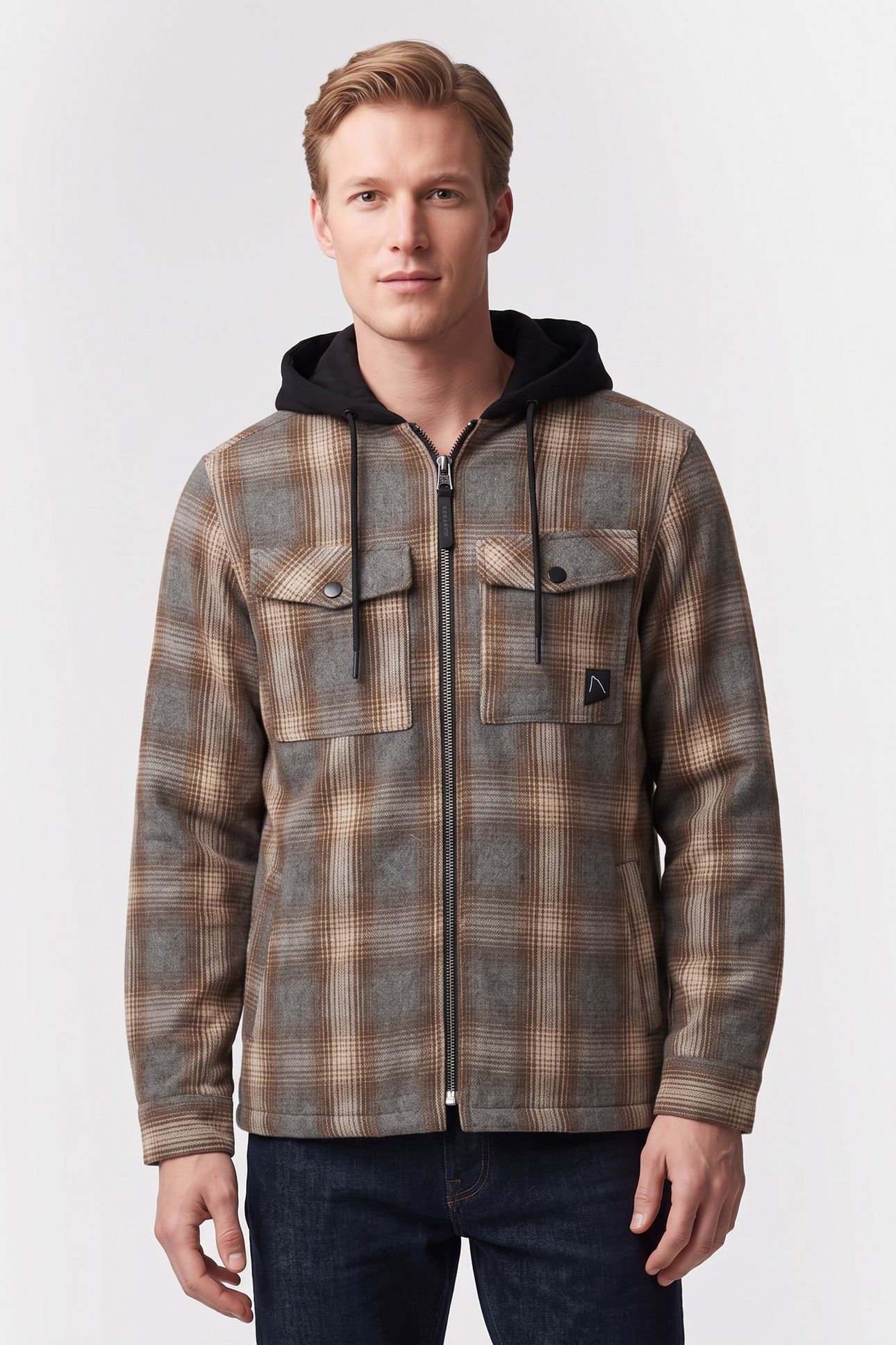 SHIRT LONG SLEEVE STARK SURGE MAJOR BROWN 1