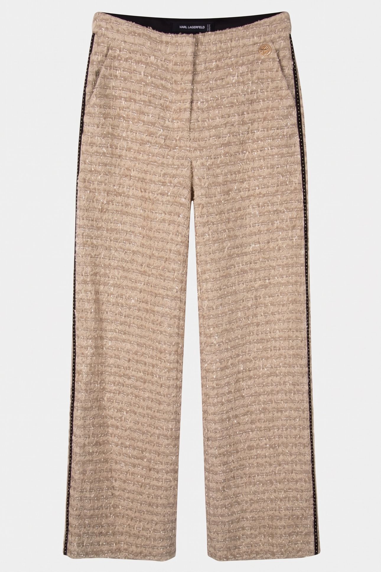 BOUCLE PANTS NOUGAT 3